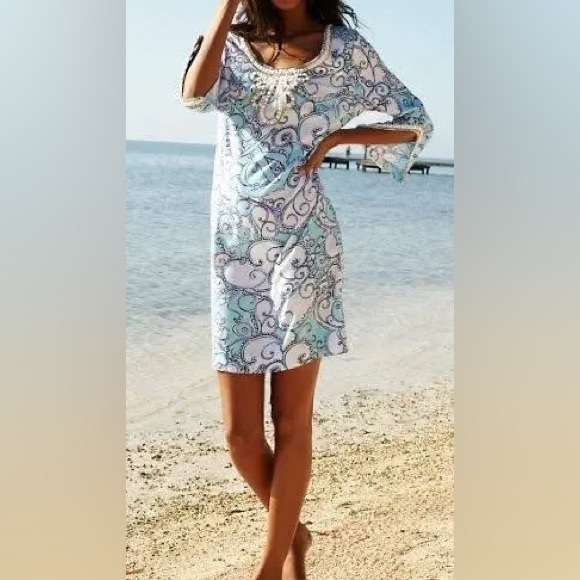 Lilly Pulitzer Beaded Tunic Dress - Size XS - Picture 2 of 7